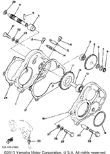 Screw, Pan Head (92501-06012-00 1984 ENTICER 340T (LONG TRACK) (ET340TH) 98580-06012-00