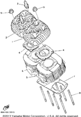 Plug, Spark (Ngk Br9es) 1992 ENTICER II LT (ET410TRS) NGK-BR9ES-00-00