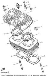 Plug, Spark (Ngk Br9es) 1988 PHAZER DELUXE (ELEC START) (PZ480EM) NGK-BR9ES-00-00