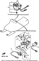 Screw 1993 VENTURE XL (VT480T) 8R6-83928-00-00