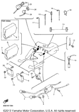 Clamp 1997 VMAX 600 XTC (REVERSE) (VX600XTCRA) 90464-15195-00