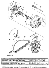 Rivet, Countersunk (St113Mm) 1984 ENTICER 340 (ET340H) 90261-06017-00