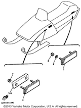 Nut, Nylon 1993 VENTURE XL (VT480T) 95701-05300-00