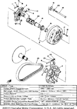 Washer, Plate 1980 EX440D 90201-07641-00