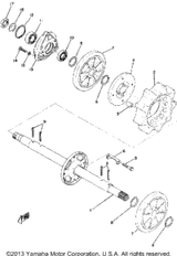 Bolt (97001-06025-00) OEM1975 SR643 97011-06025-00