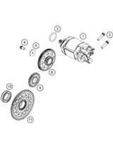 KTM CLUTCH DISC PACKAGE 2021 450 SX-F Engine 79532010033