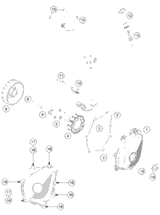 KTM CLUTCH DISC PACKAGE 2019 450 XC-F 79532010033