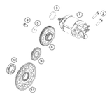 KTM CLUTCH DISC PACKAGE 2022 450 SMR Engine 79532010033
