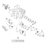KTM CLUTCH DISC PACKAGE 2022 350 EXC-F Engine 79532010033