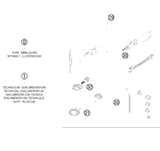 KTM PISTON II CPL. 54MM 125 '00 2003 125 MXC 50330007400 II