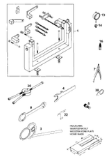 KTM SPECIAL CIRCLIP PLIER 2005 125 EXC 51012011000
