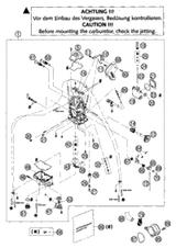 KTM GASKET PLATE THROTTLE VALVE 04 04 2009 250 XC-F 57331035153
