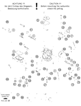 KTM GASKET PLATE THROTTLE VALVE 04 04 2008 250 SX-F 57331035153