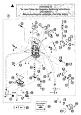 KTM GASKET PLATE THROTTLE VALVE 04 2007 250 XC-F 57331035153