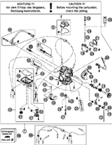 KTM GASKET PLATE THROTTLE VALVE 04 2011 250 XCF-W SD 57331035153