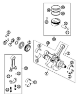 KTM GASKET SET KEIHIN      03 2006 950 ADV-S 60031099000