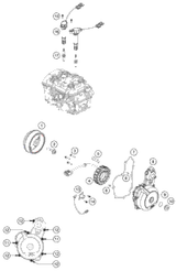 KTM GASKET SET KEIHIN      03 2006 950 SM BLK 60031099000