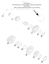 KTM COUNTER SHAFT 125/200   '98 1999 125 SXS 50333002000
