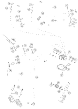 KTM Brake line ABS-Caliper 2022 890 ADVENTURE, Bblack Chassis 63542003000