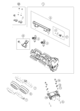 KTM Brake line ABS-Caliper 2020 790 ADVENTURE WHITE 63542003000