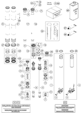 KTM Basevalve cpl. 2022 350 SX-F Chassis 48602049S2