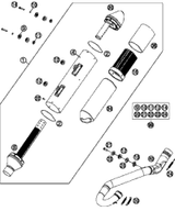 KTM EXHAUST VALVE 2018 350 XC-F 77236031100