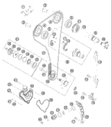 KTM EXHAUST VALVE 2013 350 XCF-W 77236031100
