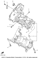 Pin, Dowel 1997 VMAX 600 XTC (ELEC START) (VX600XTCEA) 93603-10049-00