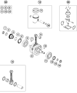 KTM RADIATOR LEFT 16 2016 450 SXF FACTORY EDITION 50435007000