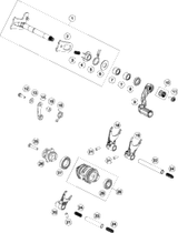 KTM RADIATOR LEFT 17 2017 250 XC-F 50435007100