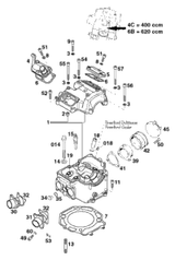 KTM ROCKER ARM INTAKE CPL. 1995 620 EXC 58036060644