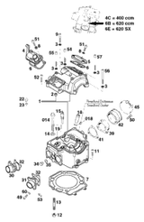 KTM ROCKER ARM INTAKE CPL. 1999 620 LC4 Super Competition 58036060644
