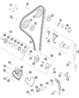 KTM CAMSHAFT INTAKE 2012 350 XCF 77236009000