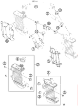 KTM FUEL TANK CPL. 50SX MINI 2009 2009 2009 50 SX Mini 4520701313330