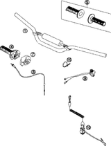 KTM HAND BRAKE CYLINDER     06 06 2011 690 Enduro 63013001000