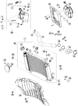 KTM HAND BRAKE CYLINDER     06 06 2012 690 Enduro 63013001000