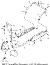 Gasket 1998 VMAX 500 XTR (ELEC START+REVERSE) (VX500XTRB) 90430-06166-00