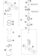 KTM SHOCK ABSORBER FLUID 5 LT 2015 85 SX 50180751S1