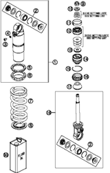 KTM SHOCK ABSORBER FLUID 5 LT 2022 85 SX 17/14 EU Chassis 50180751S1