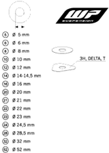 KTM SHOCK ABSORBER FLUID 5 LT ON DEMAND 2021 450 SMR Chassis 50180751S1