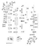 KTM SHOCK ABSORBER FLUID 5 LT '03 2003 525 SX Racing 50180342S1