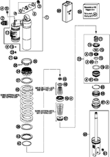 KTM SHOCK ABSORBER FLUID 5 LT ON DEMAND 2021 125 SX Chassis 50180751S1