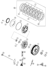 KTM COUNTERSHAFT 2016 350 SXF 77233010000