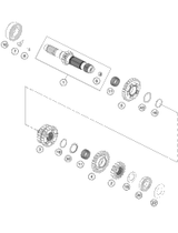 KTM GASKET SET LC4      2007 2007 2010 690 LC4 Duke 75030099000