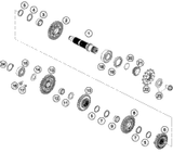 KTM GASKET SET LC4      2007 2007 2013 690 Enduro 75030099000