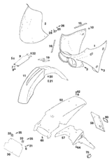 KTM FRONT RIM 1,6X21'' DID 1994 125 SX 54609070200