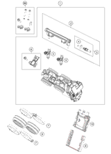 KTM Hand brake lever black 2022 890 DUKE R Chassis 63613002000C1