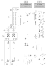 KTM SPOKE KIT FRONT ''21'' BLACK ON DEMAND 2024 500 EXC-F Chassis 00050000954