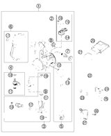 KTM STEERING COLUMN 2008 450 XC ATV 83001033000