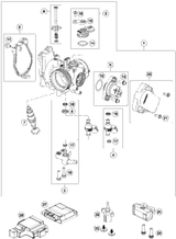 KTM INJECTOR CPL. 2019 450 XC-F 79041023044